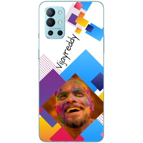 Abstract Rectangle Photo Case for OnePlus 9R