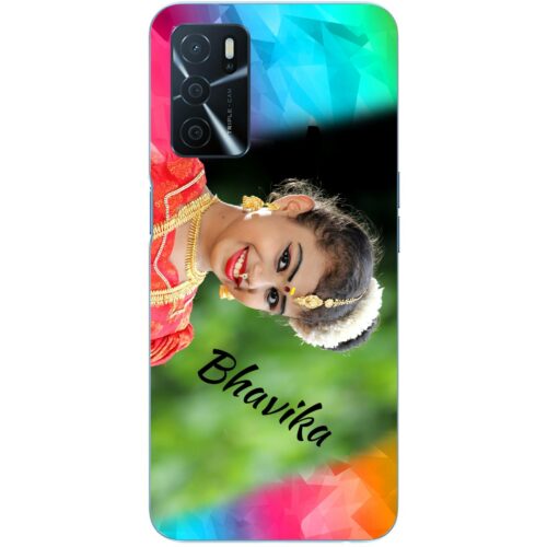 Color Polygons Custom Photo Case for Oppo A16