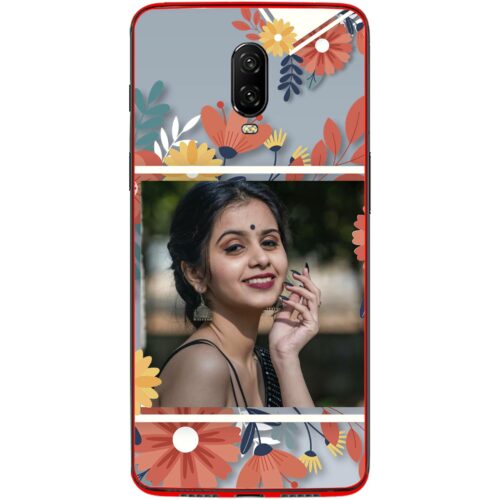 Flower Frame Photo Case for OnePlus 6T
