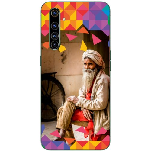 #4 TOP BOTTOM Abstract Design Photo case for Realme X50 Pro 5G