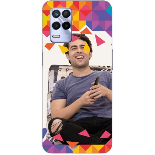 #4 TOP BOTTOM Abstract Design Photo case for Realme 8s 5G