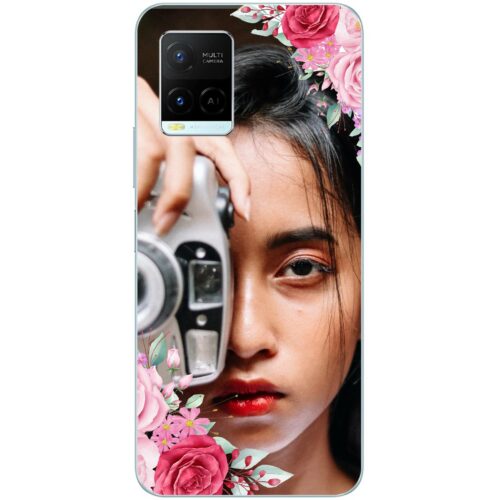 #2 Flowers Custom Photo case for Vivo Y21