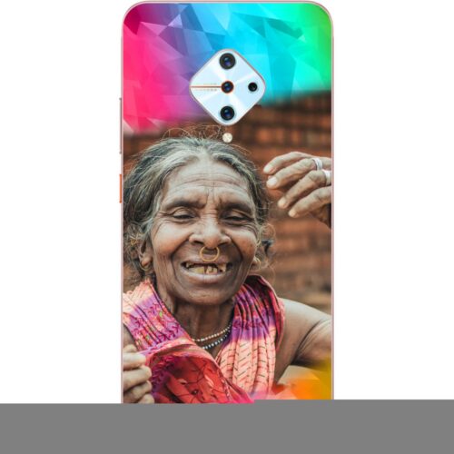 Color Polygons Custom Photo Case for Vivo S1 Pro