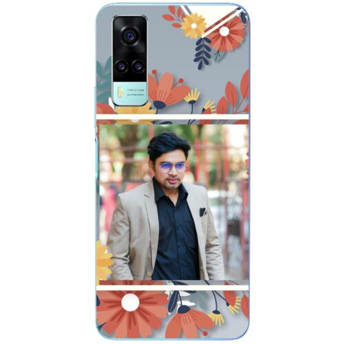 Flower Frame Photo Case for Vivo Y31