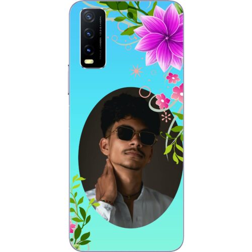 Rustic Flower Custom Photo case for Vivo Y20i