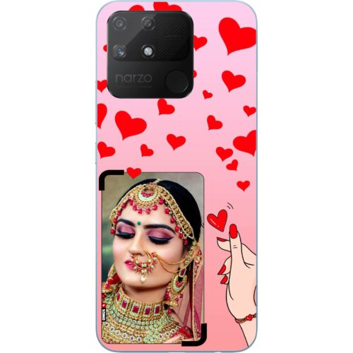 Snapping Fingers Custom Photo case for Realme Narzo 50A