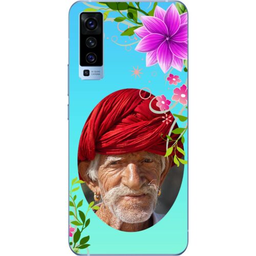 Rustic Flower Custom Photo case for Vivo X50