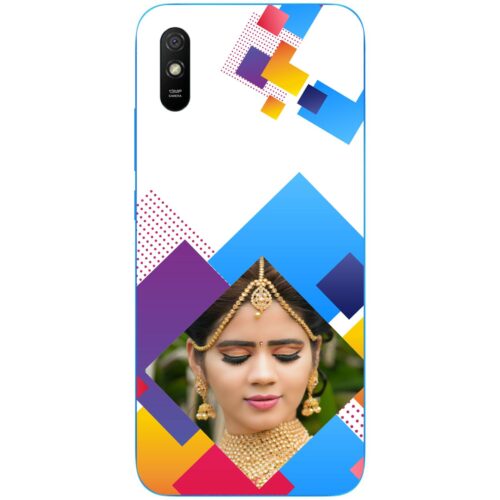 Abstract Rectangle Photo Case for Redmi 9A