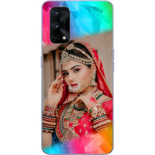 Color Polygons Custom Photo Case for Realme X7 5G