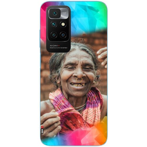 Color Polygons Custom Photo Case for Mi 10 Prime