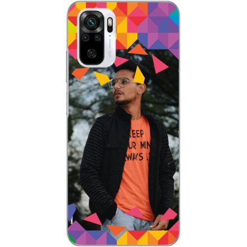 #4 TOP BOTTOM Abstract Design Photo case for Redmi Note 10s