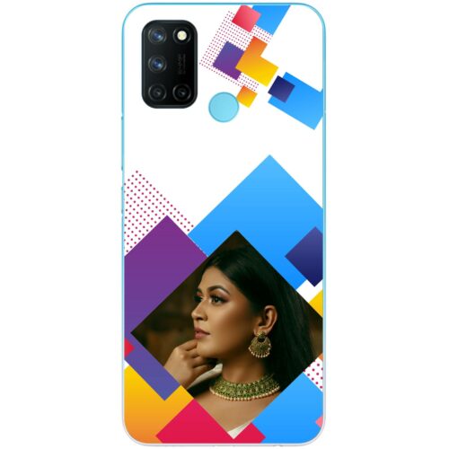 Abstract Rectangle Photo Case for Realme 7i