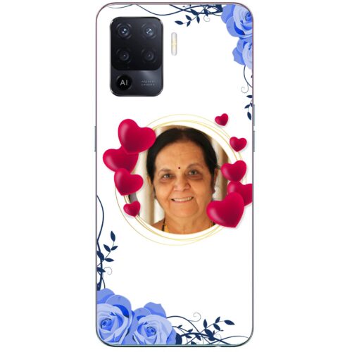 Loved ones face photo case for Oppo F19 Pro
