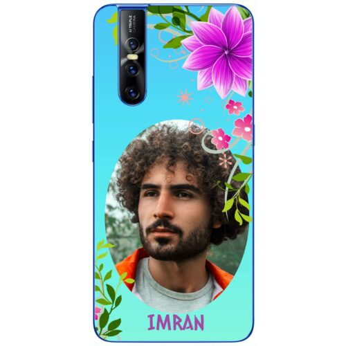 Rustic Flower Custom Photo case for Vivo V15 Pro
