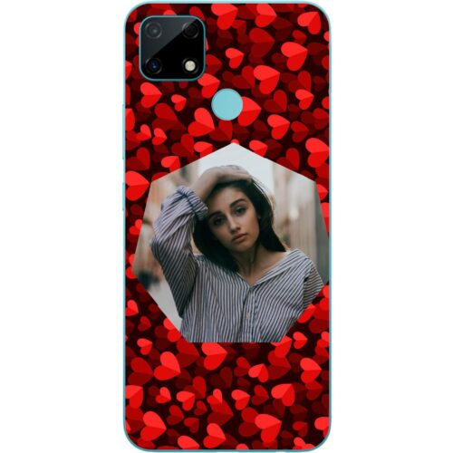 #8 Hexagon Custom Photo Case for Realme Narzo 30A