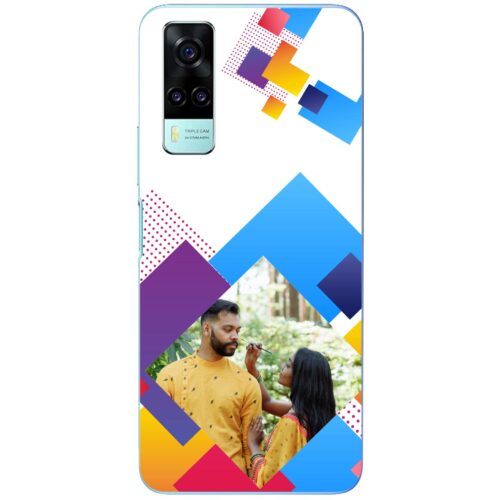 Abstract Rectangle Photo Case for Vivo Y31