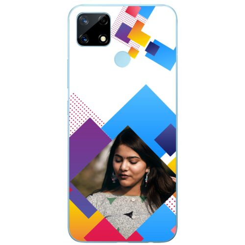 Abstract Rectangle Photo Case for Realme Narzo 20