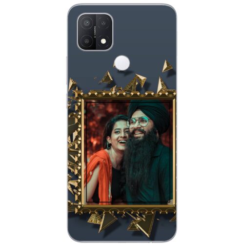 Luxury Photo Frame case for Oppo A15S