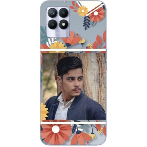 Flower Frame Photo Case for Realme 8i