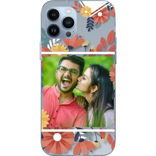 Flower Frame Photo Case for iPhone 12 Pro Max