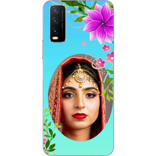 Rustic Flower Custom Photo case for Vivo Y20