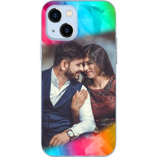 Color Polygons Custom Photo Case for iPhone 13 Mini
