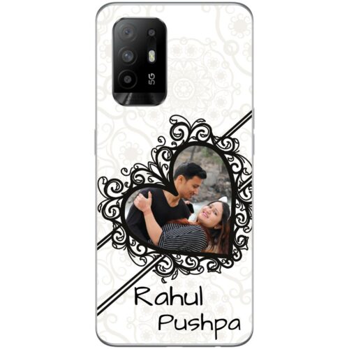 Love Frame Custom Photo Case for Oppo F19 Pro Plus