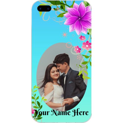 Rustic Flower Custom Photo case for iPhone 7 Plus