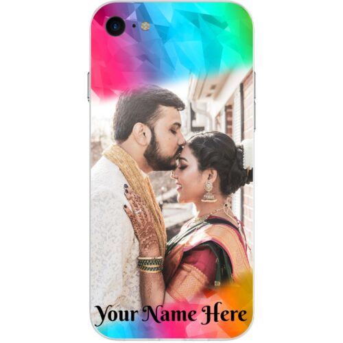 Color Polygons Custom Photo Case for iPhone 7