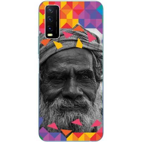 #4 TOP BOTTOM Abstract Design Photo case for Vivo Y20g