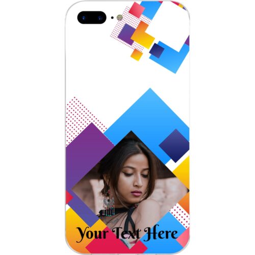 Abstract Rectangle Photo Case for iPhone 8 Plus