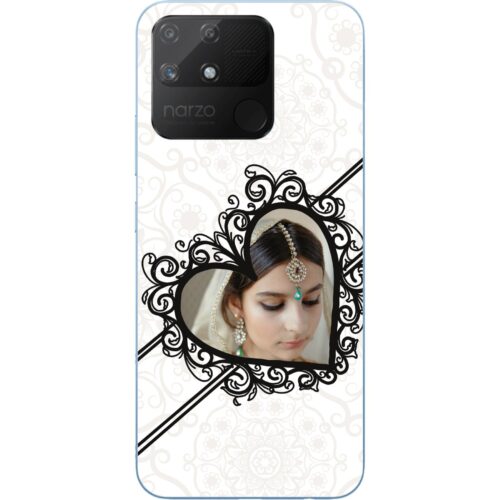 Love Frame Custom Photo Case for Realme Narzo 50A