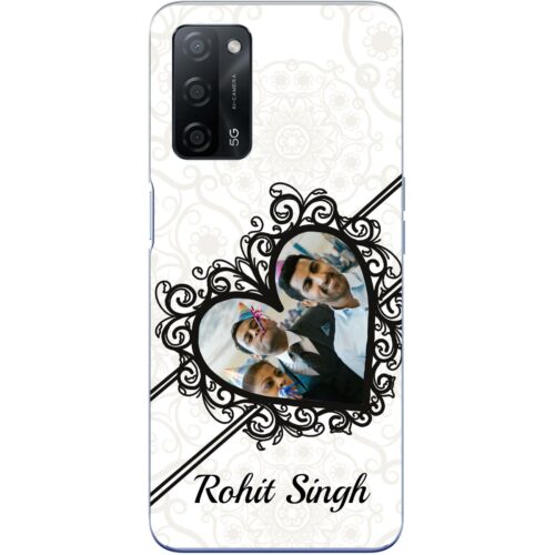Love Frame Custom Photo Case for Oppo A53S