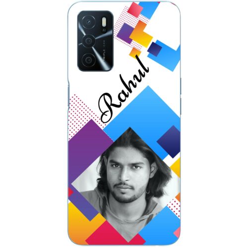 Abstract Rectangle Photo Case for Oppo A16