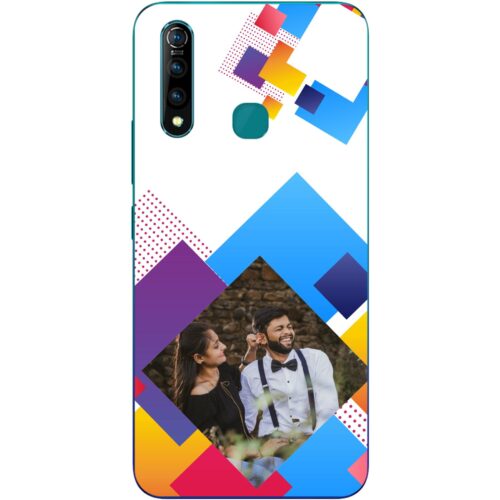 Abstract Rectangle Photo Case for Vivo Z1 Pro