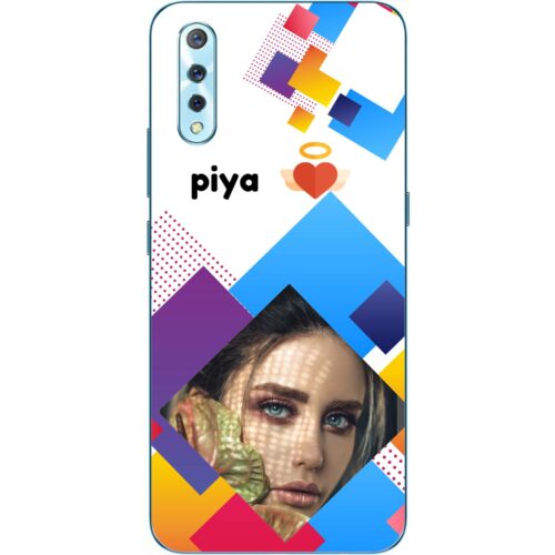Abstract Rectangle Photo Case for Vivo S1