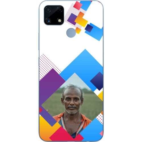 Abstract Rectangle Photo Case for Realme C25