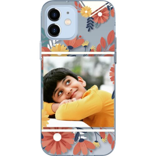 Flower Frame Photo Case for iPhone 12