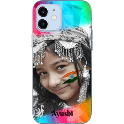 Color Polygons Custom Photo Case for iPhone 11