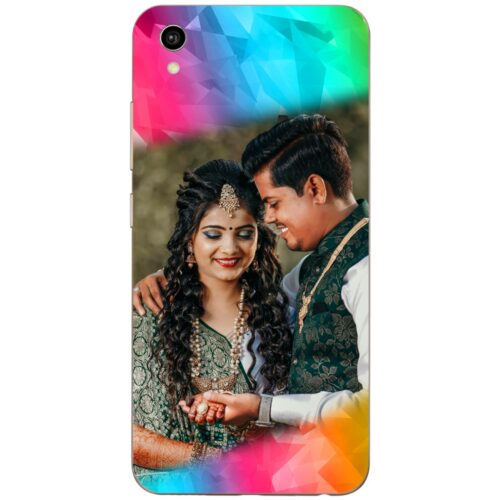 Color Polygons Custom Photo Case for Vivo Y90