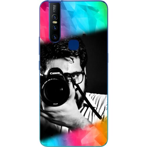 Color Polygons Custom Photo Case for Vivo V15