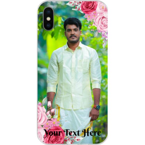 #2 Flowers Custom Photo case for iPhone X