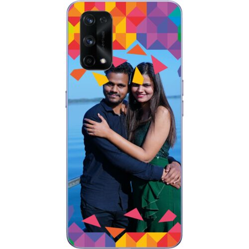 #4 TOP BOTTOM Abstract Design Photo case for Realme X7 5G