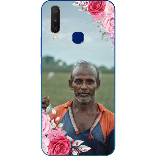 #2 Flowers Custom Photo case for Vivo Y12