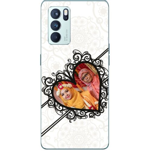 Love Frame Custom Photo Case for Oppo Reno 6 Pro
