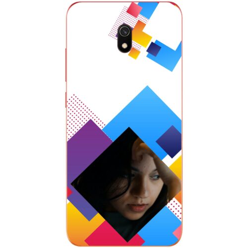 Abstract Rectangle Photo Case for Redmi 8A