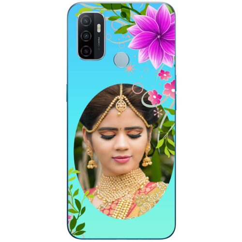 Rustic Flower Custom Photo case for Oppo A53