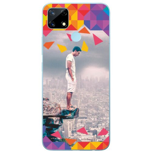#4 TOP BOTTOM Abstract Design Photo case for Realme Narzo 20