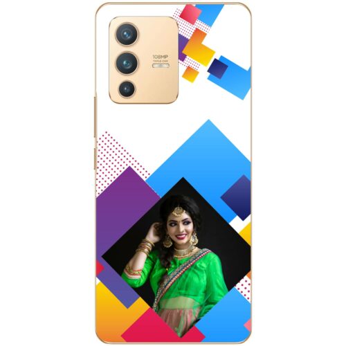 Abstract Rectangle Photo Case for Vivo 23 Pro