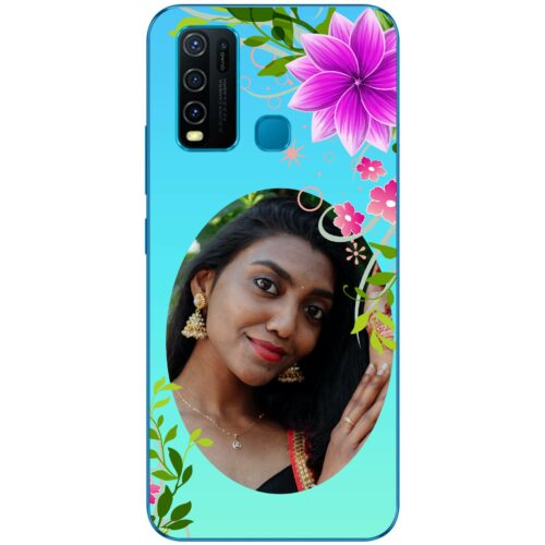 Rustic Flower Custom Photo case for Vivo Y30